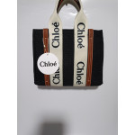 Chloe Woody tote küçük deri