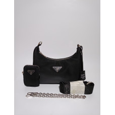 Prada saten  multi deri 